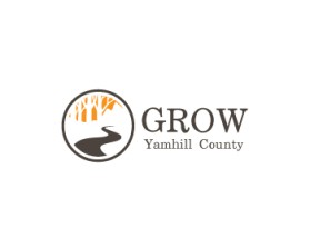 Logo Design Entry 587939 submitted by Teguh82 to the contest for GROW Yamhill County run by McMinnvilleEDP12