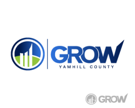 Logo Design entry 587949 submitted by Teguh82 to the Logo Design for GROW Yamhill County run by McMinnvilleEDP12