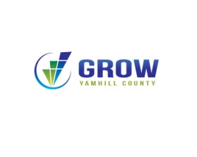 Logo Design entry 587971 submitted by rekakawan to the Logo Design for GROW Yamhill County run by McMinnvilleEDP12