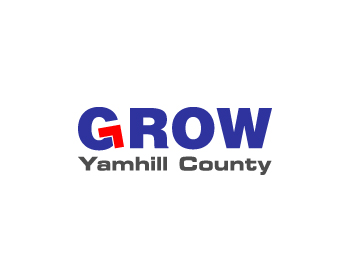 Logo Design entry 587971 submitted by logoesdesign to the Logo Design for GROW Yamhill County run by McMinnvilleEDP12