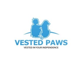 Logo Design entry 588306 submitted by mikz051 to the Logo Design for Vested Paws, Inc run by Shanks07