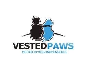 Logo Design entry 588307 submitted by roBailey to the Logo Design for Vested Paws, Inc run by Shanks07