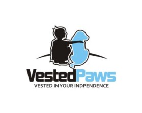 Logo Design entry 588310 submitted by roBailey to the Logo Design for Vested Paws, Inc run by Shanks07