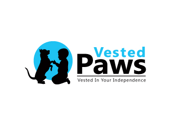 Logo Design entry 588325 submitted by rekakawan to the Logo Design for Vested Paws, Inc run by Shanks07