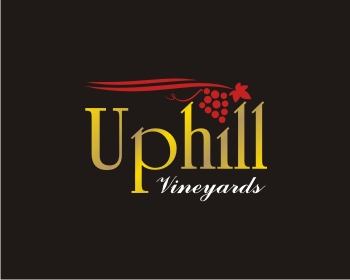 Logo Design entry 590126 submitted by frankeztein to the Logo Design for Uphill Vineyards run by Beth Rosenthal