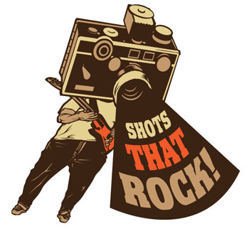 Logo Design entry 590398 submitted by Thewl to the Logo Design for Shots That Rock run by shotsthatrock