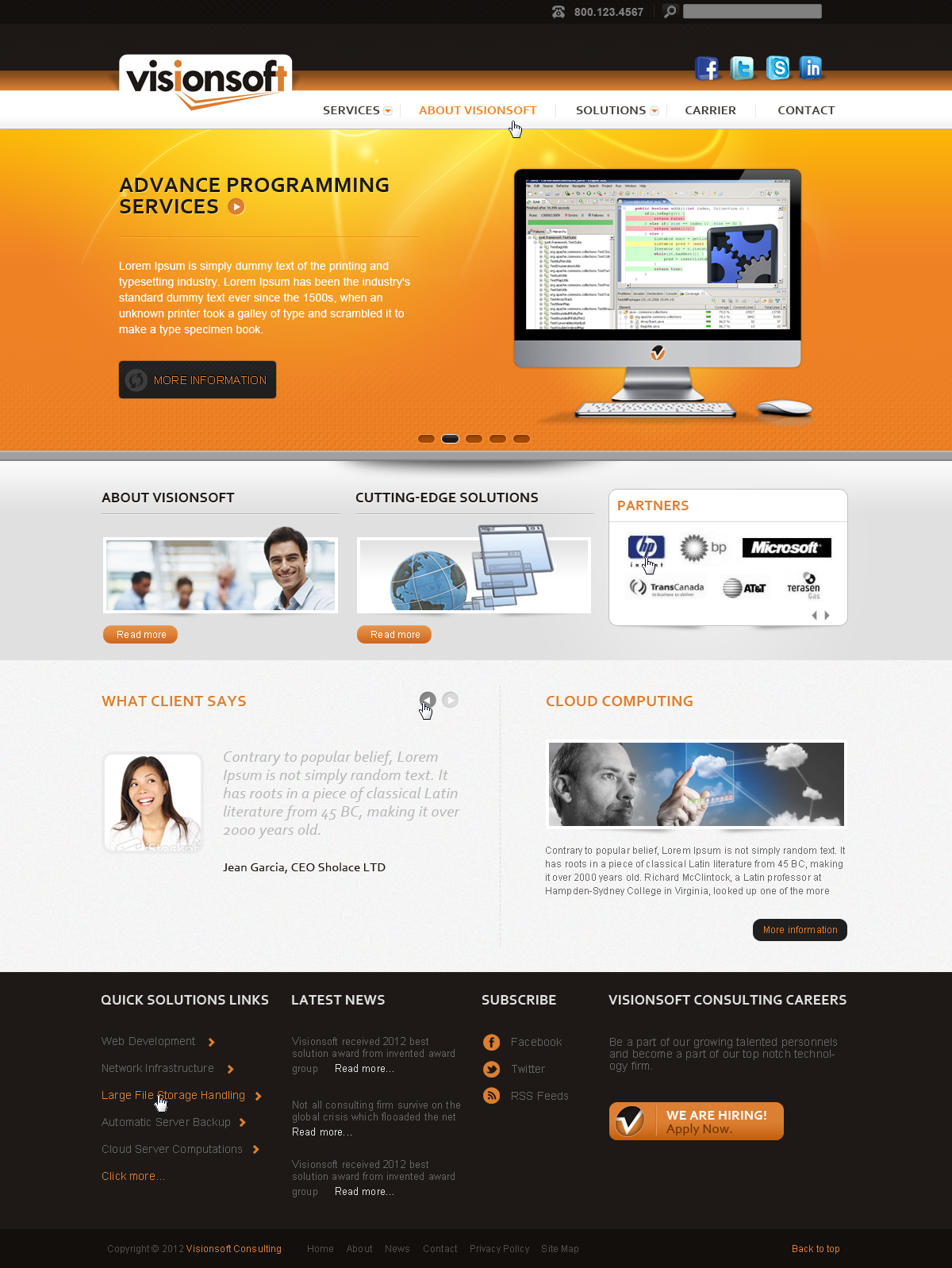 Web Design entry 612618 submitted by jnjnnino
