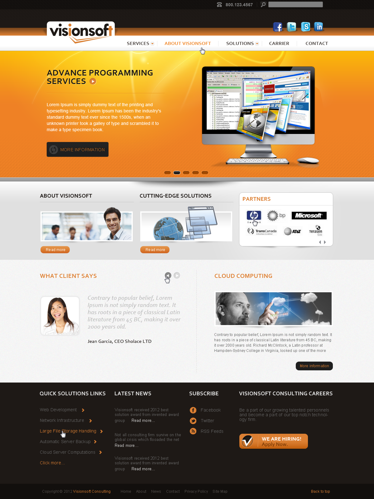 Web Design entry 612630 submitted by jnjnnino