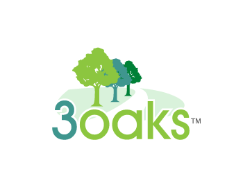 Logo Design entry 592795 submitted by greycrow to the Logo Design for 3 Oaks by the Sea run by Andy@meaningfulrelations.com