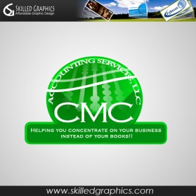 Logo Design entry 28257 submitted by OriginalDesigns to the Logo Design for CMC Accounting Services, LLC run by Cherrika