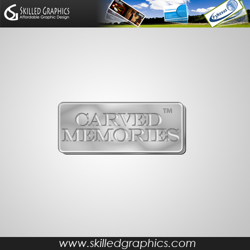 Logo Design entry 28323 submitted by simplyg123 to the Logo Design for Carved Memories run by slapshotcustoms