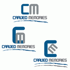 Logo Design entry 28331 submitted by graphicdesignerz to the Logo Design for Carved Memories run by slapshotcustoms