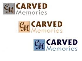 Logo Design entry 28334 submitted by graphicdesignerz to the Logo Design for Carved Memories run by slapshotcustoms