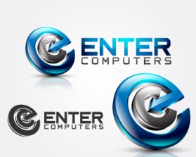 Logo Design entry 206053 submitted by engleeinter to the Logo Design for Enter Computers run by entercomputers