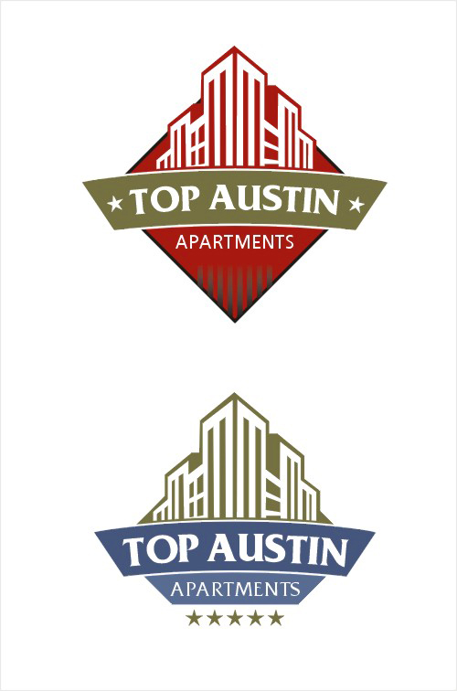 Logo Design entry 28592 submitted by mahmur to the Logo Design for Top Austin Apartments run by DustinATX