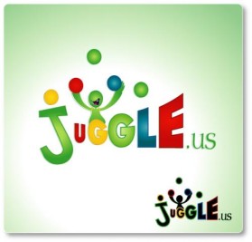 Logo Design entry 14641 submitted by woosh design to the Logo Design for juggle.us run by Kaneco