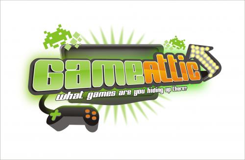Logo Design entry 28774 submitted by damichi75 to the Logo Design for Game Attic run by Kaneco