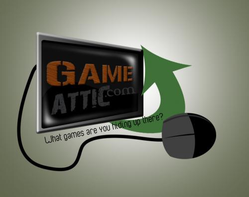 Logo Design entry 28798 submitted by xiphos to the Logo Design for Game Attic run by Kaneco