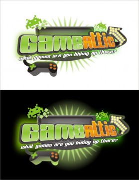 Logo Design entry 28787 submitted by damichi75 to the Logo Design for Game Attic run by Kaneco