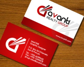Logo Design entry 209186 submitted by manzdesign to the Logo Design for Avanti Realty Group run by avantirealtygroup