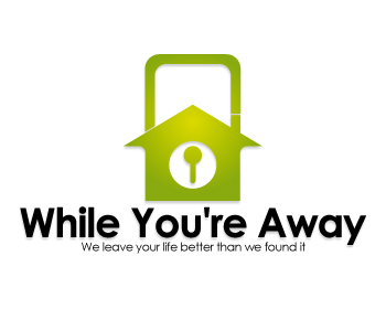 Logo Design entry 211529 submitted by agustinp to the Logo Design for While Youre Away LLC run by WhileYoureLLC