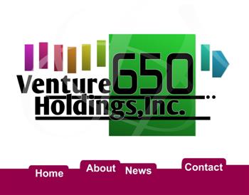 Web Design entry 213314 submitted by pnchnksnthvsk to the Web Design for 650 Venture Holdings, Inc.  run by Ray4321