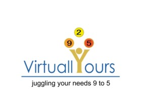 Logo Design entry 29473 submitted by banned_graphichound to the Logo Design for Virtually Yours 9-2-5 run by VY925
