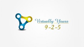 Logo Design entry 29561 submitted by eShopDesigns to the Logo Design for Virtually Yours 9-2-5 run by VY925