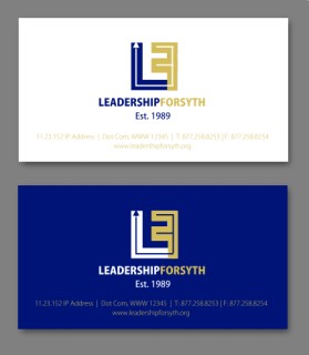 Logo Design Entry 29679 submitted by di-vahyn to the contest for Leadership Forsyth run by leader1