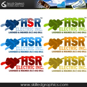 Logo Design entry 29811 submitted by FAadz to the Logo Design for HSR Electric Inc. run by beyondlabels