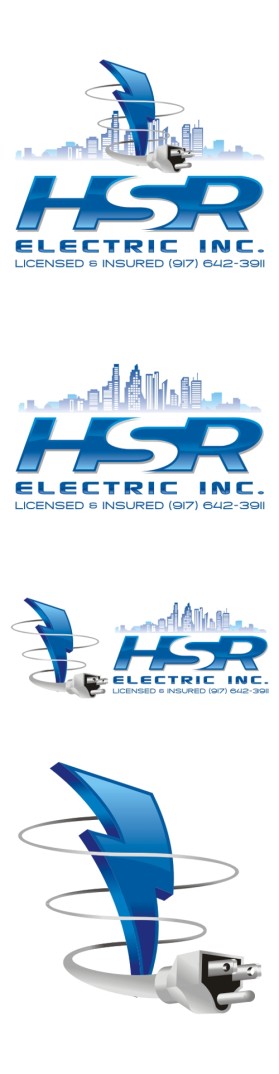 Logo Design entry 29833 submitted by Digiti Minimi to the Logo Design for HSR Electric Inc. run by beyondlabels