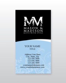 Logo Design entry 29941 submitted by Linda to the Logo Design for Mason & Madison...gifts with style run by beachgirl