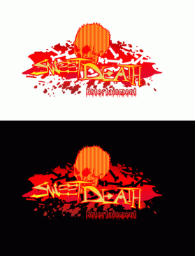 Logo Design Entry 30446 submitted by boink to the contest for Sweet Death Entertainment run by SweetDeath