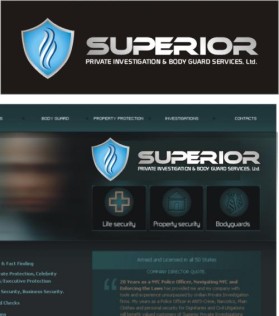 Logo Design entry 31556 submitted by mahmur to the Logo Design for Superior Private Investigation and Body Guard Services, LTD run by beyondlabels