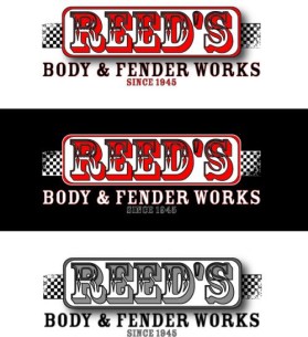 Logo Design entry 31586 submitted by chungdehtien to the Logo Design for Reed's Body & Fender Works run by reeds