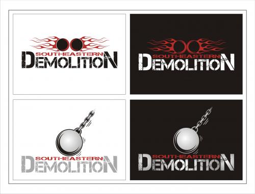 Logo Design entry 32090 submitted by banned_grindhousegraphics to the Logo Design for Southeastern Demolition run by mmarrerojr