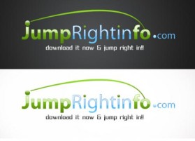 Logo Design entry 14877 submitted by woosh design to the Logo Design for JumpRightInfo.com run by Dinopf