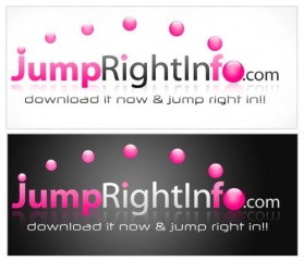 Logo Design entry 14881 submitted by woosh design to the Logo Design for JumpRightInfo.com run by Dinopf