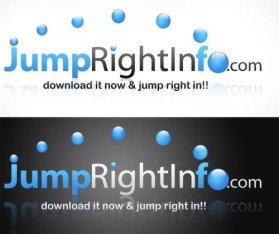 Logo Design entry 14889 submitted by woosh design to the Logo Design for JumpRightInfo.com run by Dinopf