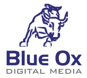 Logo Design entry 33259 submitted by gj2012 to the Logo Design for Blue Ox Digital Media run by BrysonExpenseReduction