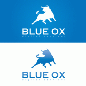Logo Design entry 33260 submitted by banned_graphichound to the Logo Design for Blue Ox Digital Media run by BrysonExpenseReduction