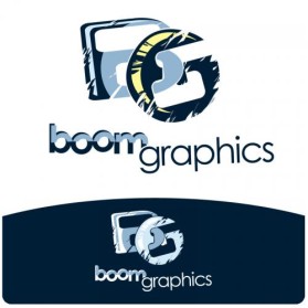Logo Design entry 33868 submitted by dgea1986 to the Logo Design for Boom Graphics run by boomer2003