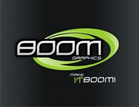 Logo Design entry 33946 submitted by damichi75 to the Logo Design for Boom Graphics run by boomer2003