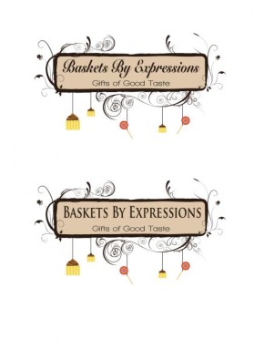 Logo Design entry 33979 submitted by aks to the Logo Design for Baskets By Expressions run by dolcegourmet
