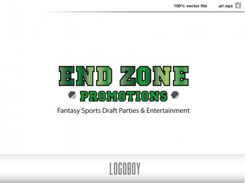 Logo Design entry 34483 submitted by falcon_neil to the Logo Design for End Zone Promotions run by End Zone Promotions