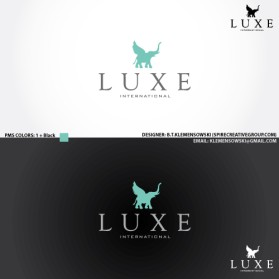 Logo Design entry 34800 submitted by smurfygirl to the Logo Design for Luxe International run by alphajr