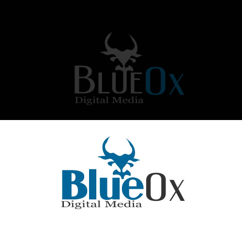 Logo Design entry 35153 submitted by tcwdesigns to the Logo Design for Blue Ox Digital Media 2 run by BrysonExpenseReduction