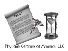 Logo Design entry 15057 submitted by woosh design to the Logo Design for Physician Certifiers of America, LLC run by kbuskirk