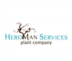 Logo Design Entry 36405 submitted by Linda to the contest for HeroMan Services Plant Company run by Dee