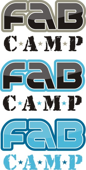 Logo Design Entry 36886 submitted by woosh design to the contest for FAB Camp run by venqua